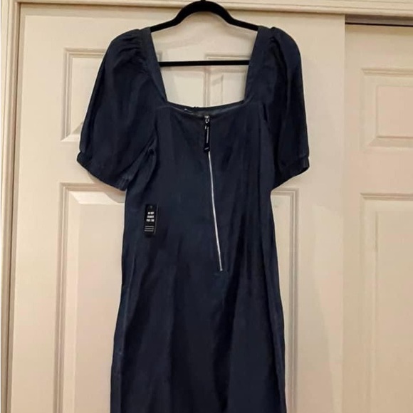 Express size small denim dress nwt - Picture 3 of 3